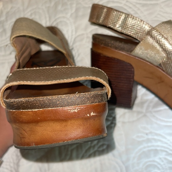 OTBT block wedges cooper/gold - Picture 5 of 7